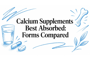 Calcium Supplements Best Absorbed: Forms Compared