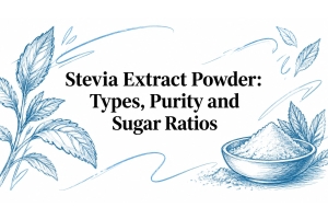Stevia Extract Powder: Types, Purity and Sugar Ratios