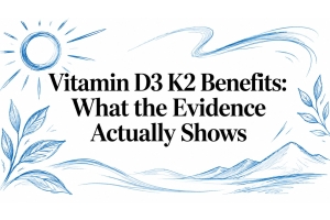 Vitamin D3 K2 Benefits: What the Evidence Actually Shows