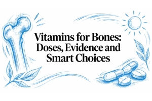 Vitamins for Bones: Doses, Evidence and Smart Choices