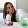 Deep Steep coconut oil shampoo with aloe vera and rice protein for shiny hair