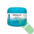DERMA E multipurpose soothing cream for daily skin hydration, 4 oz