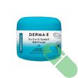 DERMA E natural relief moisturizer with tea tree oil and vitamin E in a 4 oz container.