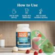 Bulletproof Collagen Protein Powder Vanilla – image showing gluten-free and non-GMO certifications