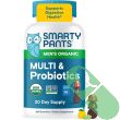 SmartyPants Men’s Organic Multivitamin in orange, raspberry and cherry flavors, 30-day supply