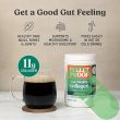 Unflavored Bulletproof Gut Health Collagen – collagen, prebiotics, and probiotics in resealable bag
