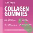 Chewable collagen gummies with vitamin C and biotin for youthful skin and hydration support