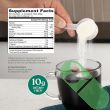 Bulletproof collagen gut health supplement – front view of 14 oz pack showing ingredients and probiotic claims
