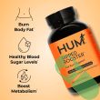 HUM Chromium Supplements capsules for blood sugar support and metabolic balance, vegan dietary supplement bottle.