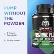 High dose L-Arginine plus L-Citrulline tablets for vascularity and endurance support