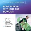Black bottle of Dr. Emil Arginine Plus amino acid supplement tablets