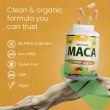 NaturaLife Labs USDA Organic Maca capsules for daily wellness routine