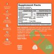 HUM Hyaluronic Glow tangerine gummies with hyaluronic acid, vitamin C and vitamin E, 60-count bottle