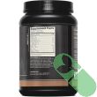 Onnit Grass-Fed Whey Isolate Protein – back label displaying supplement facts and ingredient list.