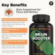 Brain Booster dietary supplement with Bacopa Monnieri for mental clarity