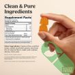 Bulletproof Sugar-Free Peach Ginger Turmeric Gummies, 60 count keto-friendly supplement for joint and inflammation response support.