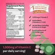 "Airborne 1000mg Vitamin C Chewable Tablets for immune health berry flavor"

