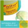 Alba Botanica hydrating body scrub with sea salt and tropical essential oils
