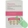 "Close-up of Alvita Organic Red Clover Tea bag and organic certification label"

