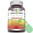 "Top view of Amazing Formulas Vitamin C 1000 mg 250 Tablets bottle"

