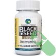 "Amazing Herbs Black Seed Gold bottle with Halal and vegan certifications"

