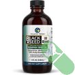 "Amazing Herbs Black Seed & Pumpkin Seed Cold-Pressed Oil Blend 8 oz bottle with non-GMO label"


