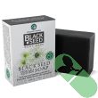 "Lather from Amazing Herbs Black Seed Soap on hand"


