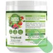 Amplicell Super Greens Extract Formula plant-based superfood powder container