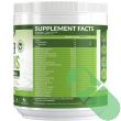 Amplicell Super Greens Extract Formula sugar-free powder front view