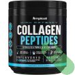 "300 gram container of Amplicell collagen peptides powder for beauty and joint health"

