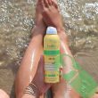 "Sun protection spray bottle featuring non-nano zinc oxide – Babo Botanicals SPF 30"

