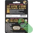 Close-up of Black Lion Super Stamina capsules near product bottle