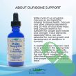 Ingredients label showing ionic minerals in Eidon Bone Support Liquid Concentrate