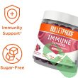 Bulletproof Immune Gummies 60-count bottle raspberry elderberry flavor

