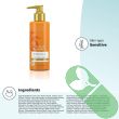 "Avalon Organics Vitamin C Cleansing Gel – top view showing secure flip cap design"

