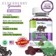 Nutritional supplement for daily immune health with elderberry