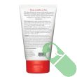 "Back label of Derma E Anti-Wrinkle Scrub displaying ingredients and usage instructions"
