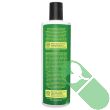 "Close-up of Desert Essence Tea Tree Replenishing Conditioner cap and label details"

