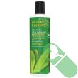 "Desert Essence Tea Tree Replenishing Conditioner bottle with natural tea tree leaf background"

