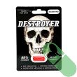 Destroyer 60K pill designed to significantly boost male stamina and intensify orgasms for a lasting experience.