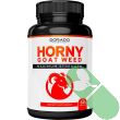 "Dorado Nutrition Horny Goat Weed 1590mg bottle alongside fresh herbs"

