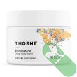 "Mixing Thorne EnteroMend powder in water – gut health support supplement"
