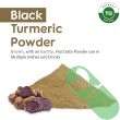 Earthy and Hot Black Turmeric Flavor in Spice Form
