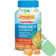 "Emergen-C Immune+ Gummies Orange Flavor with Vitamin D – gluten-free and caffeine-free"

