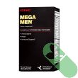 GNC Mega Men Multivitamin designed to meet the specific nutritional needs of men, with a focus on heart health and antioxidants.