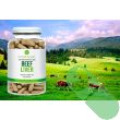 Nutrient-packed grassfed beef liver supplement capsules from Antler Farms, providing natural vitamins and minerals.