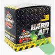 Back packaging of Hard AF Sex Gummies with dosage and caution instructions

