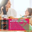 "Close-up of Havasu Biotin gummy in peach flavor for beauty support"

