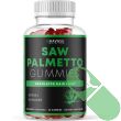 raspberry flavored saw palmetto gummy spilled from Havasu bottle

