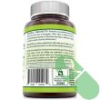 "Supplement facts label on Herbal Secrets Bromelain 500 mg bottle"

